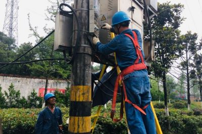 勉縣電公司為返鄉創業個體工商戶接通三相動力電