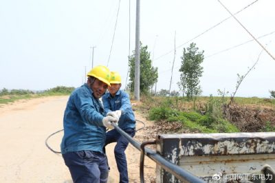 莒南縣供電公司 農網改造強供電