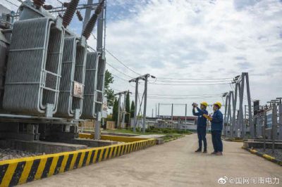 110千伏潘屯變電站進行測溫特巡，準確掌握高溫天氣下設備“健康”狀況