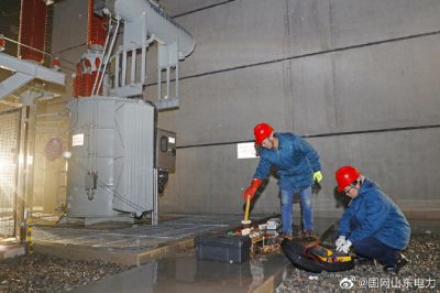 國網山東電科院開展了送電調試