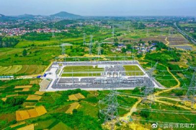 湖北500千伏鄂州輸變電工程投產送電