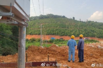 受災村莊整體遷移，充足電力已經備齊