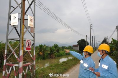 通過“人巡+機巡”，做好線路巡視和配電房檢查等工作