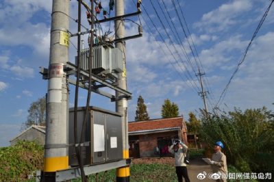 對全鎮管轄范圍內配電線路、設備開展巡視檢查