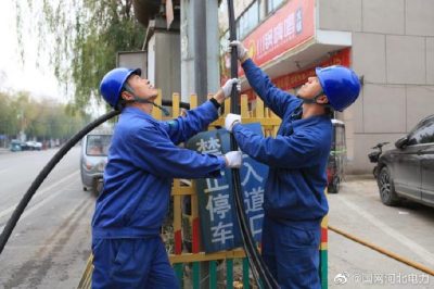 315千伏臺區出線電纜出現破損