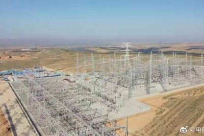 寧夏妙嶺750千伏電網工程啟動投運
